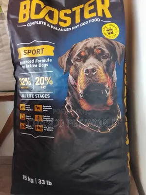 Booster Dry Dog Food 15kg