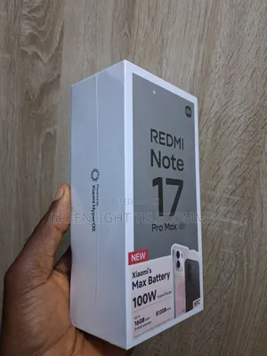 New Xiaomi Redmi Note 17 Pro Max 512 GB Black