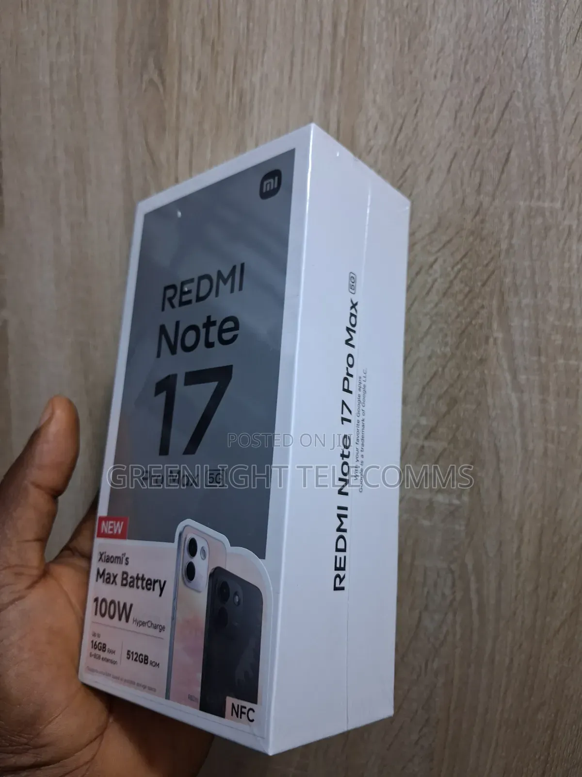 New Xiaomi Redmi Note 17 Pro Max 512 GB Black