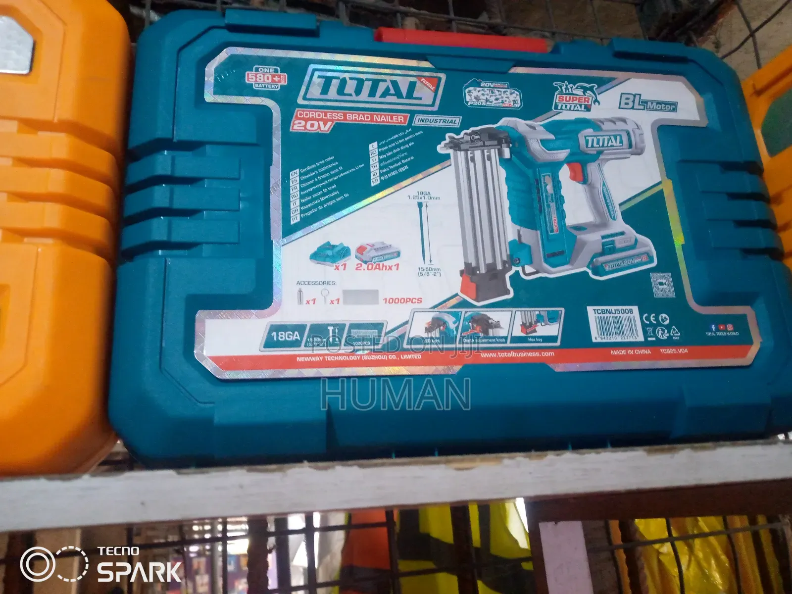 Cordless Brad Nailer 20V