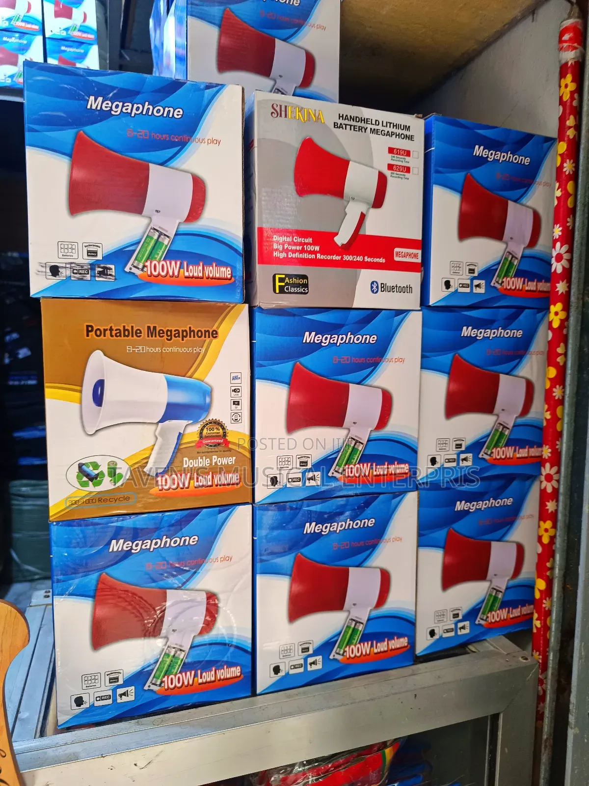 Megaphone 100W Loud Volume