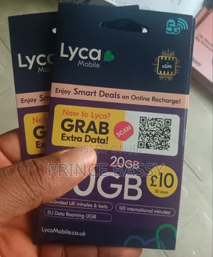 Lyca Mobile, UK Sim Card