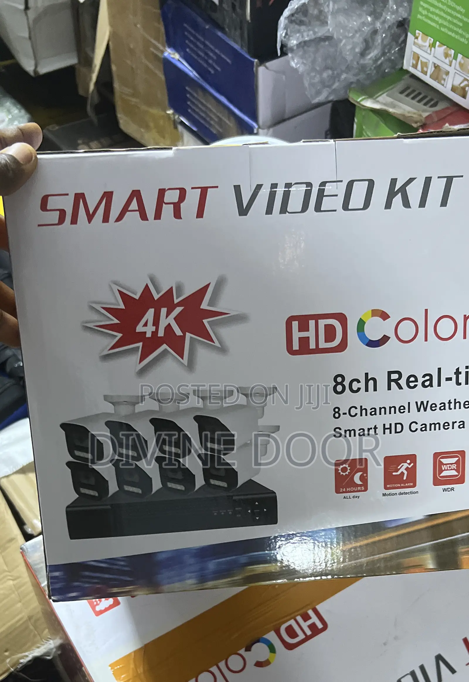 8 Channels CCTV Kit
