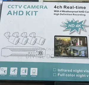 4 Channels CCTV Kit