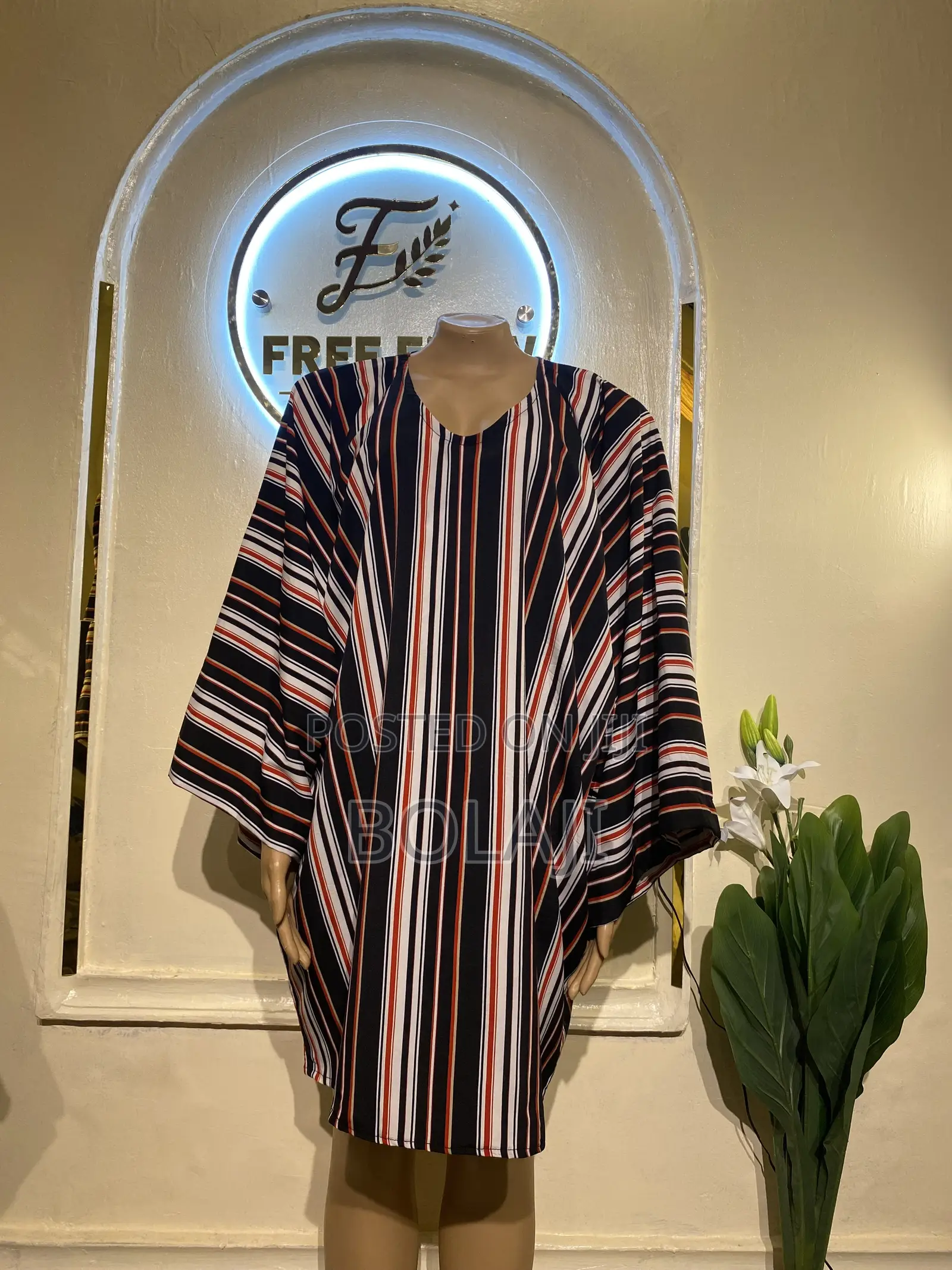 Stripe Bubu Mini Dress