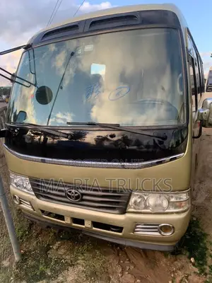 Toyota Coaster 2017 Gold