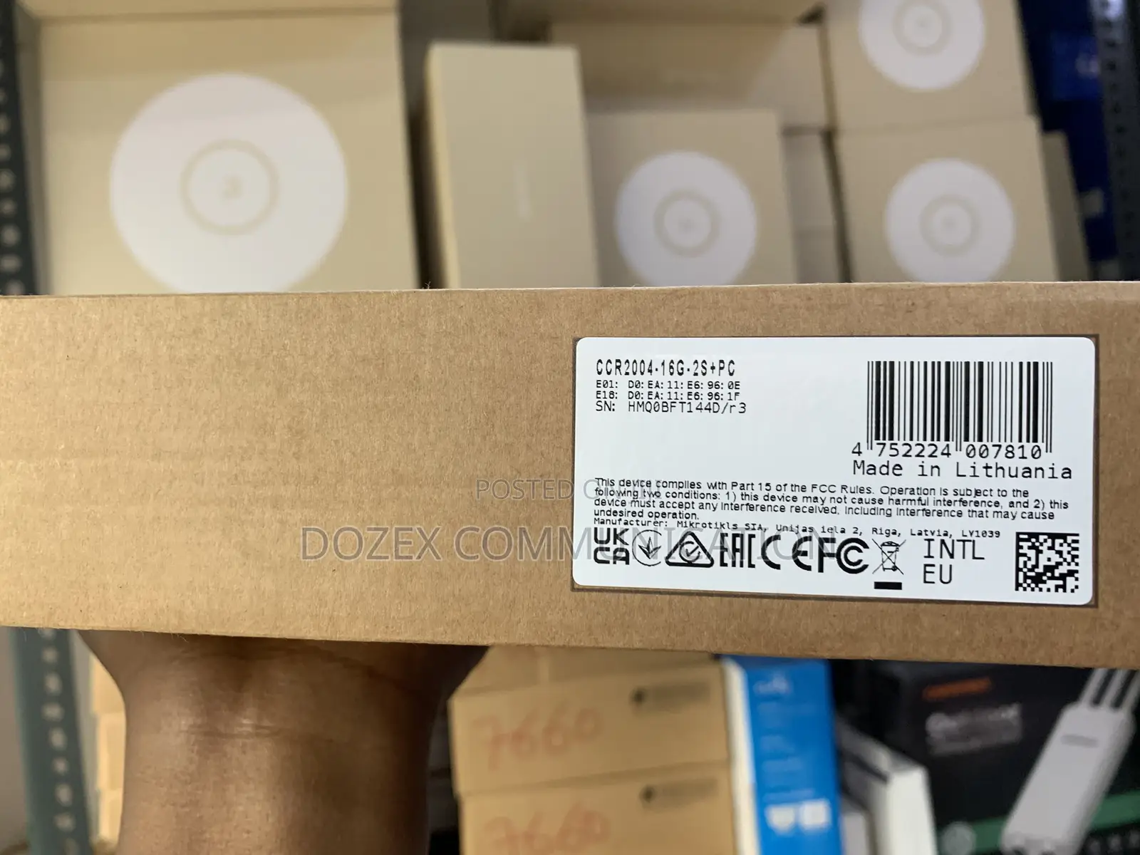 Mikrotik Cloud Core Series Ccr2004-16g-2s+PC