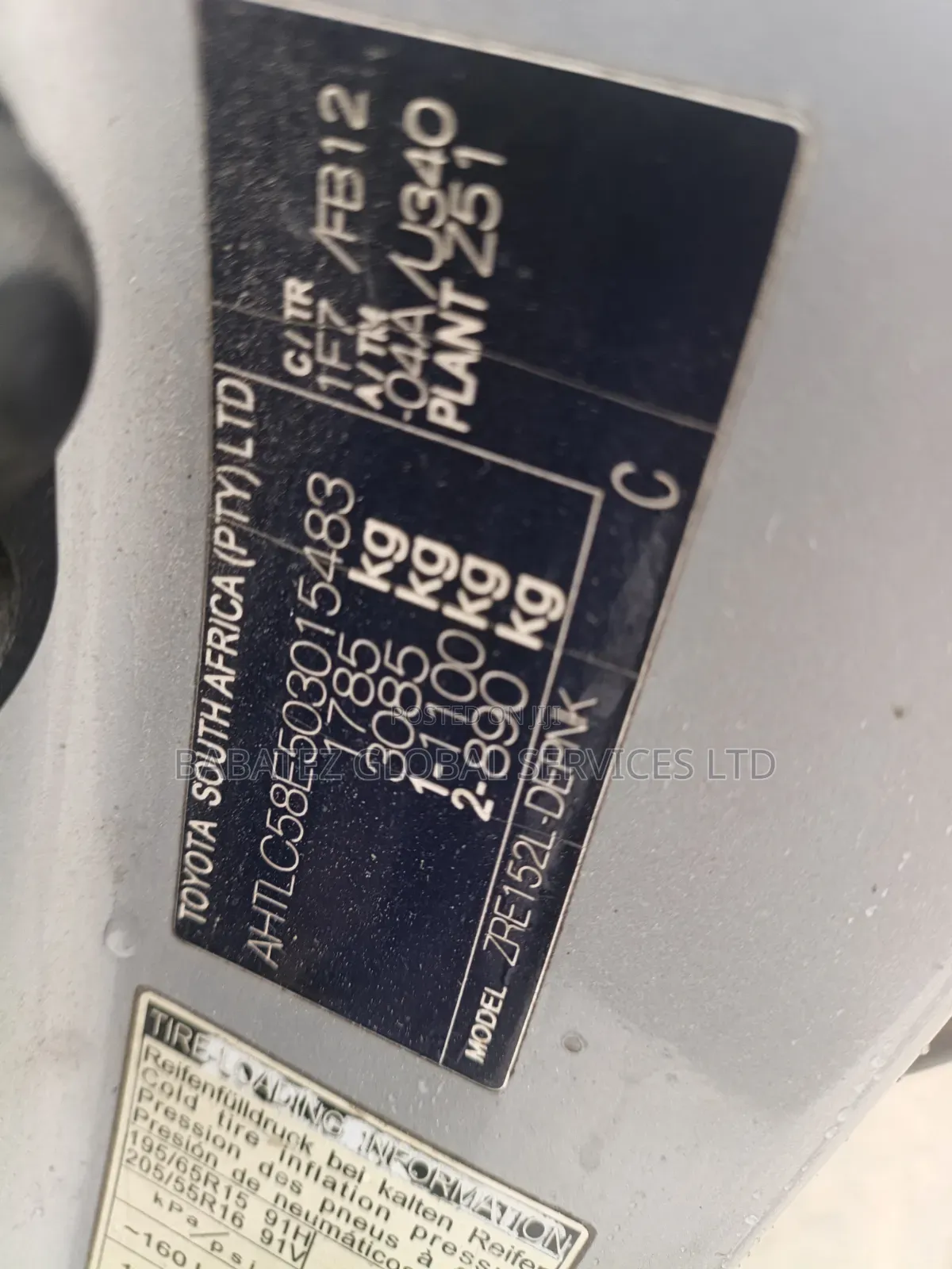 Toyota Corolla 2012 Silver