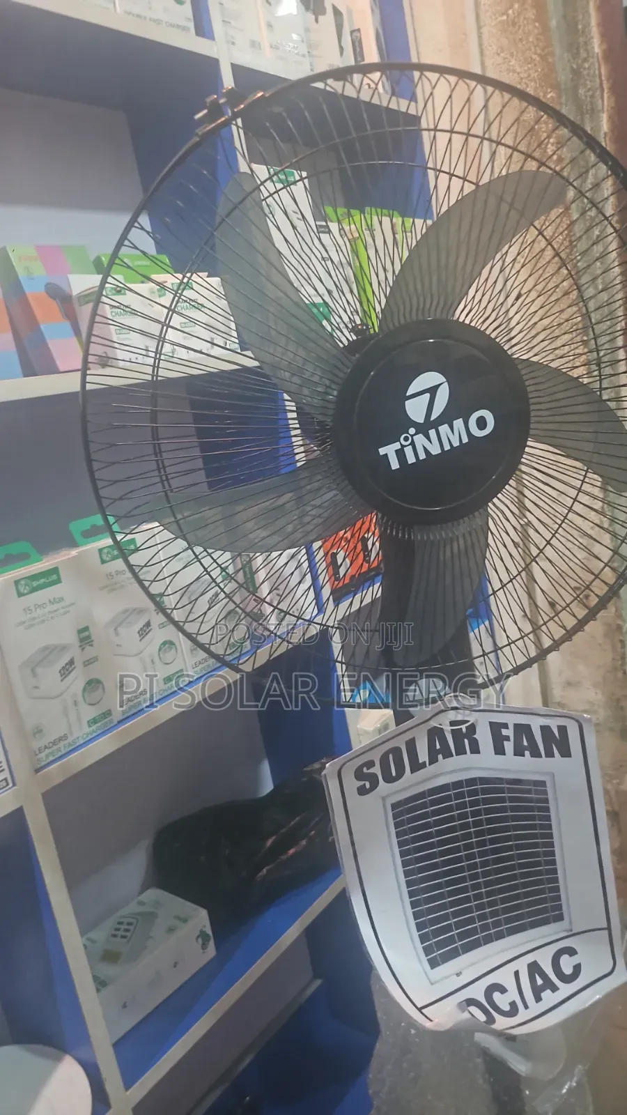 TINMO Solar Rechargeable Fan