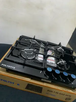 Polystar PV-JY60G4 4 Burner Gas Hob for Home Cooking