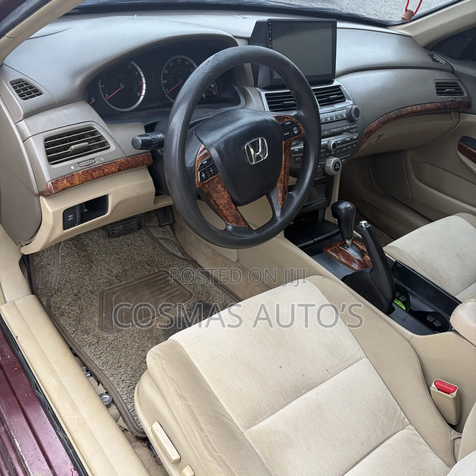Honda Accord 2008 Red