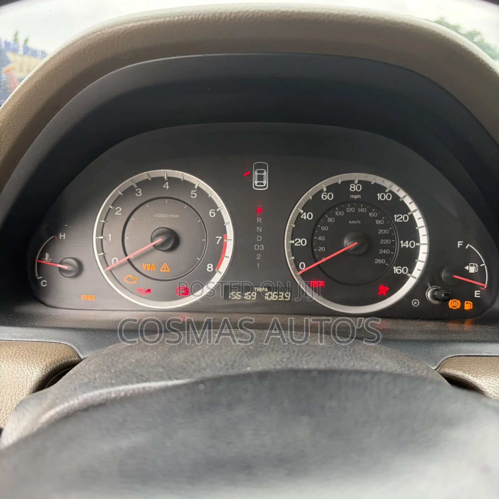 Honda Accord 2008 Red
