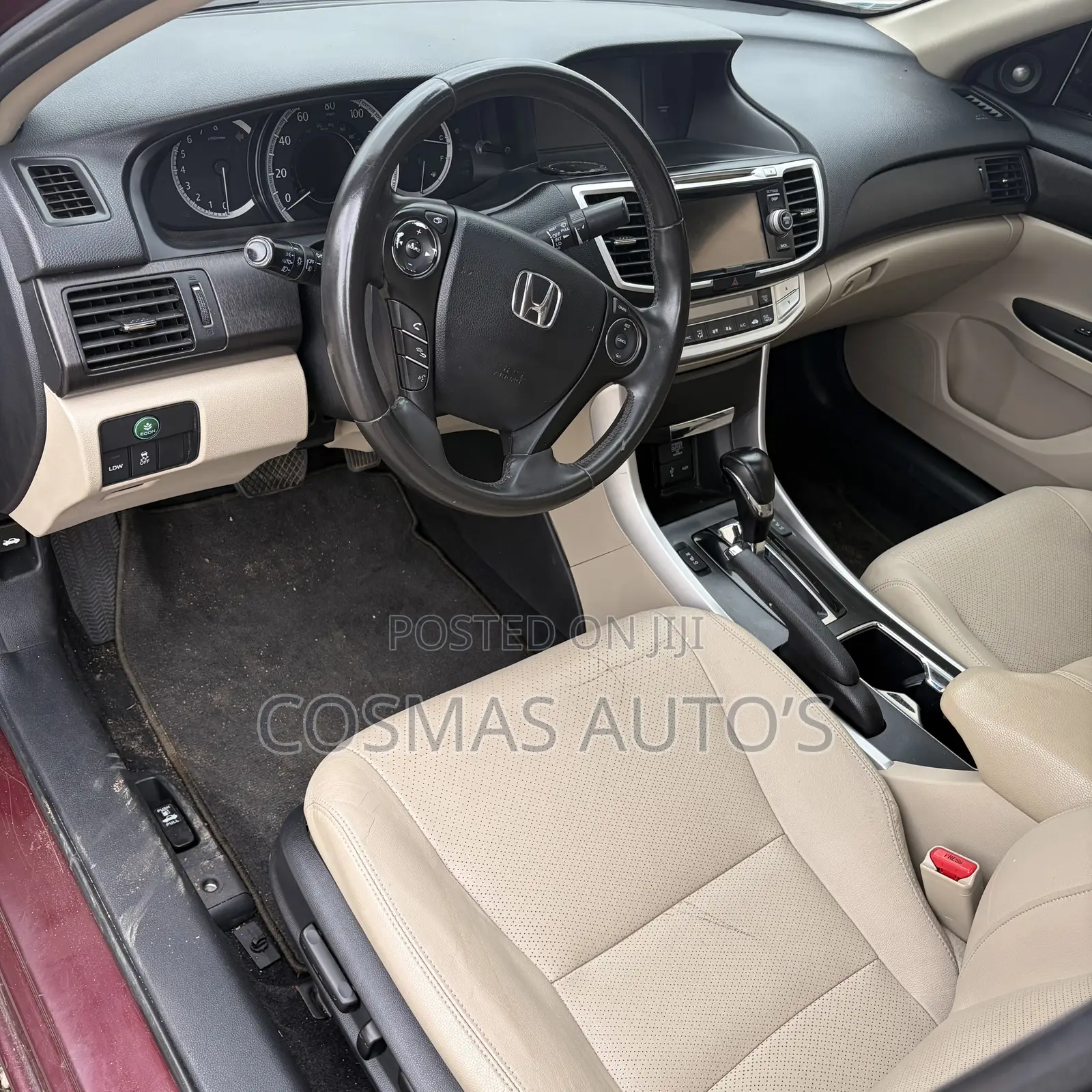Honda Accord 2014 Red