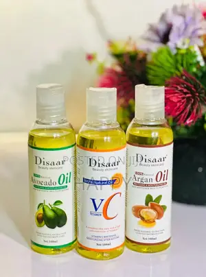 Disaar Natural Oil Combo - Avocado + Vitamin C + Argan 100ml X3