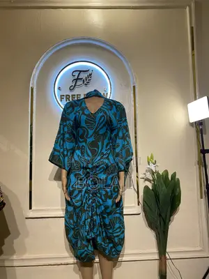Women Ruched Maxi Bubu Dress With Inner Belt