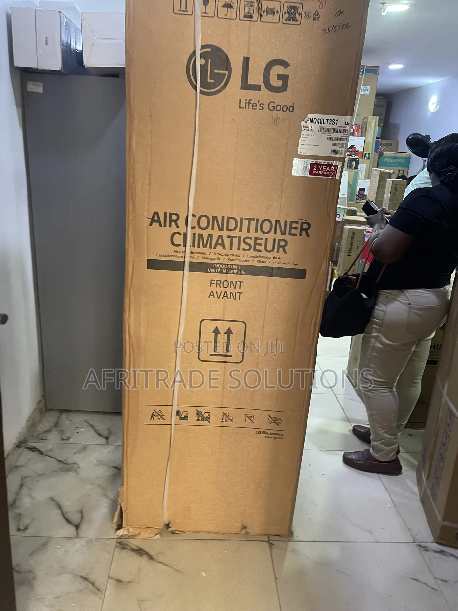 LG APNQ48LT3S1 – Powerful 5TR AC Cooling Technology