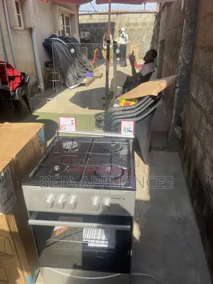 Maxi 4-Burner Gas Cooker With 4 Burners