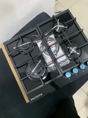 Polystar 4 Burner Gas Hob for Cooking Multiple Meals