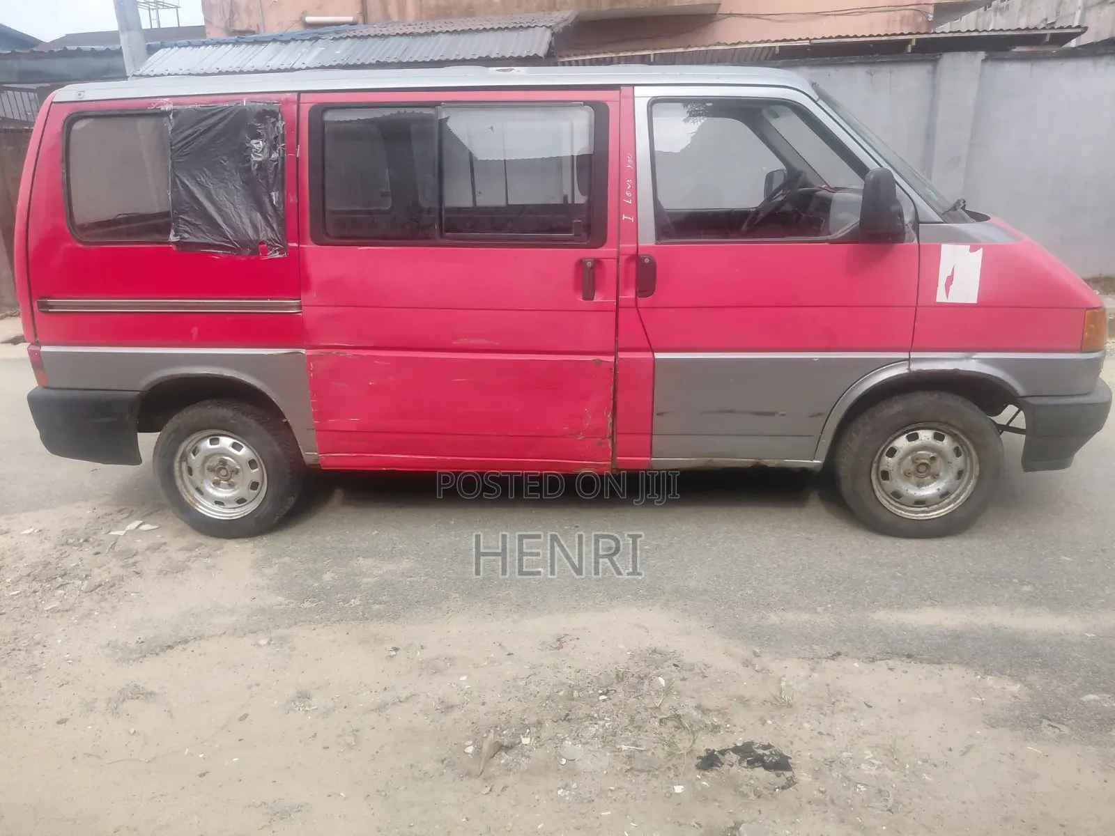 Volkswagen Transporter 2004 Red