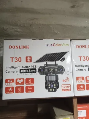 T-30 Solar Camera Triple Lens