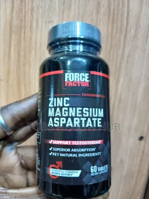 Force Factor Inc Magnesium Aspartate_60 Tablets_Supports Testosterone