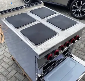 4 Burner Electric Cooker With Oven