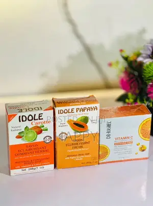 3in1 Whitening Soap Combo - Idole Carotte + Idole Papaya + Dr Rashel C