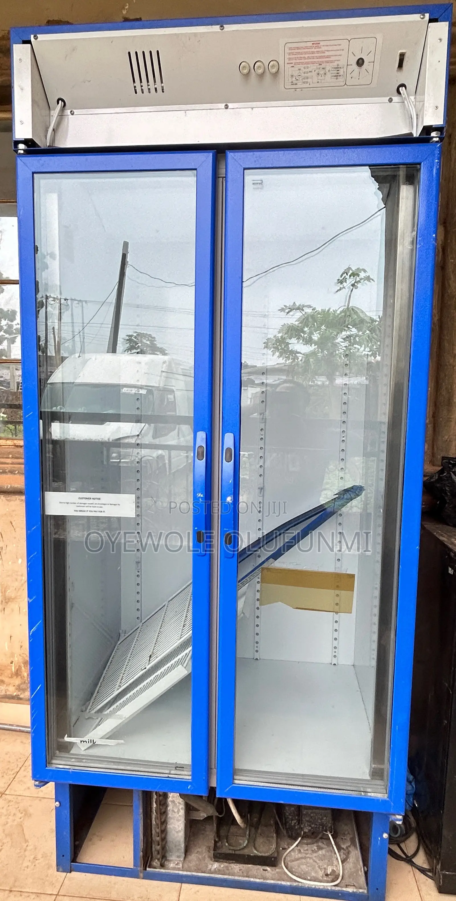UK Used Double Door Chiller