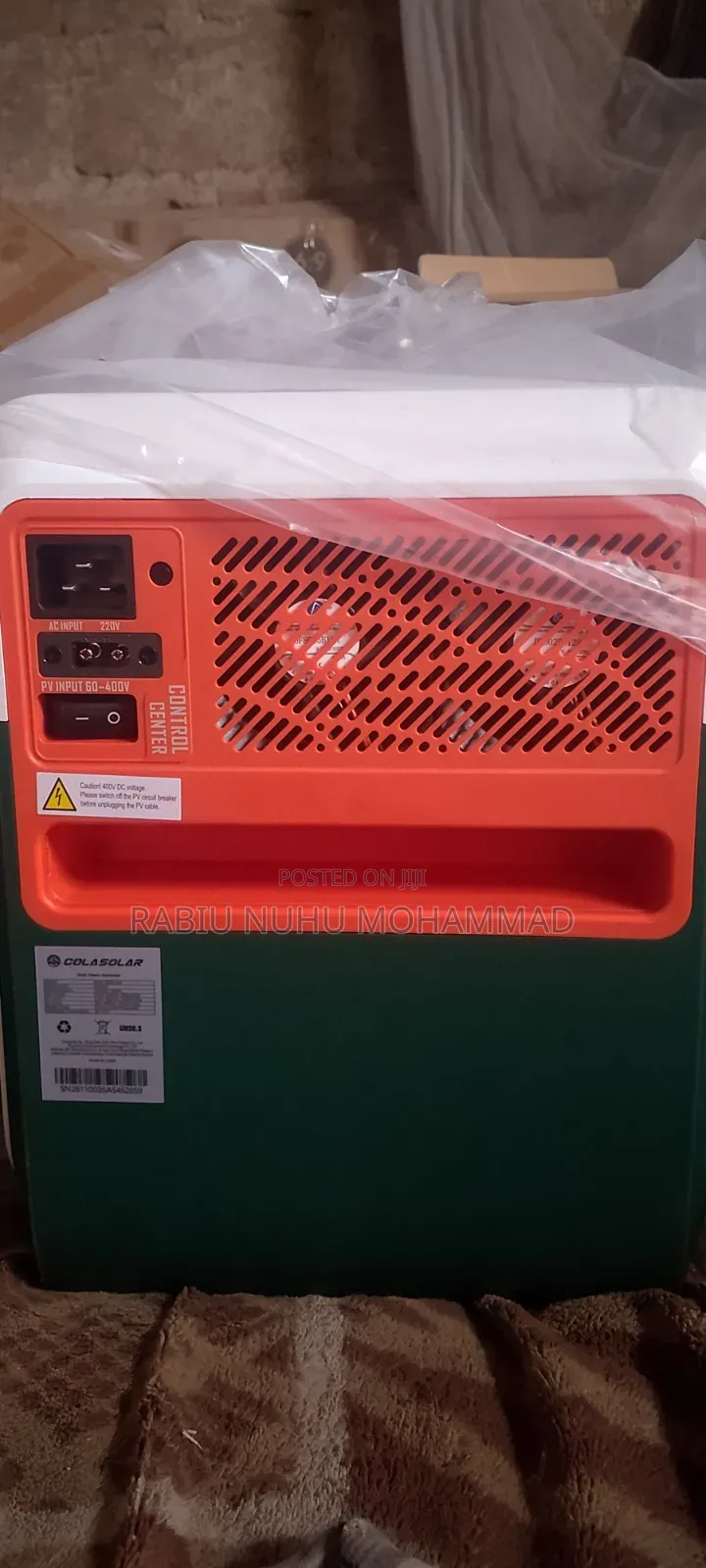 Solar Generator Cola 3600 Plus