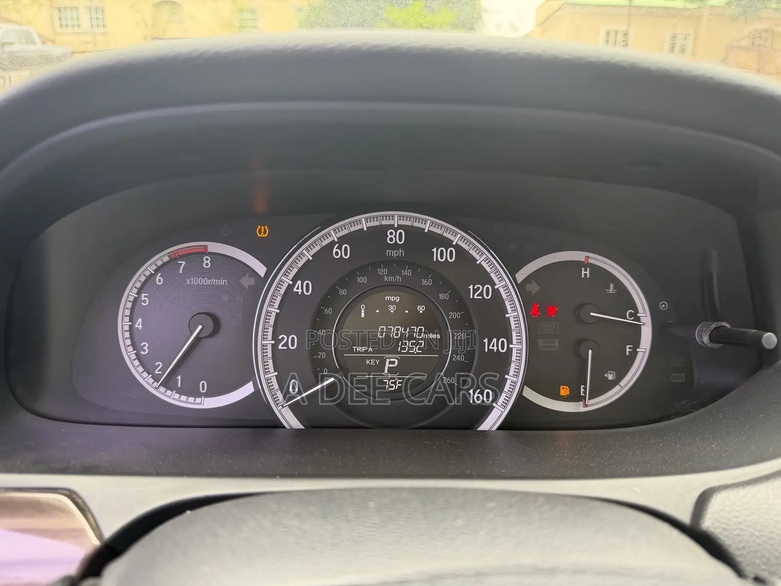 Honda Accord 2016 Blue