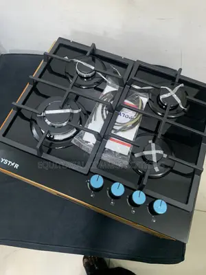 Polystar 4 Burner Gas Hob for Multiple Pots and Pans