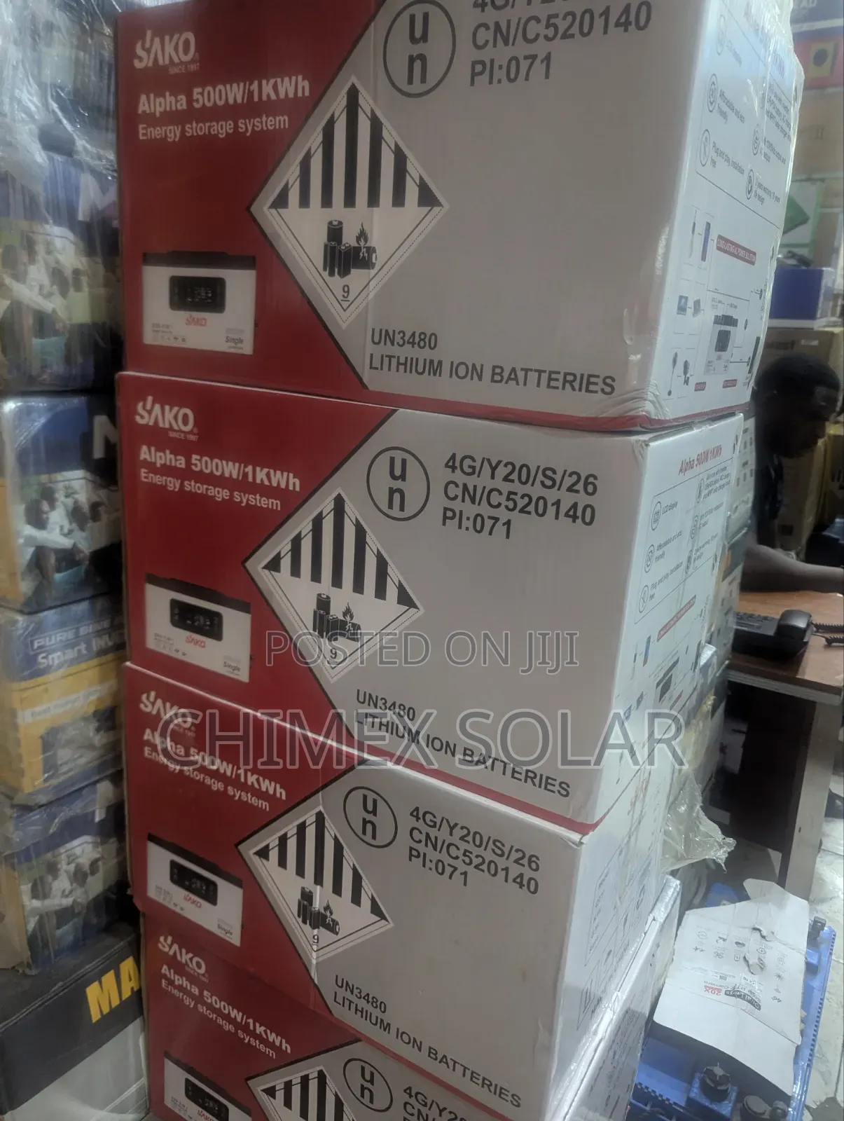 1kwh -500w Output SAKO Solar Generator