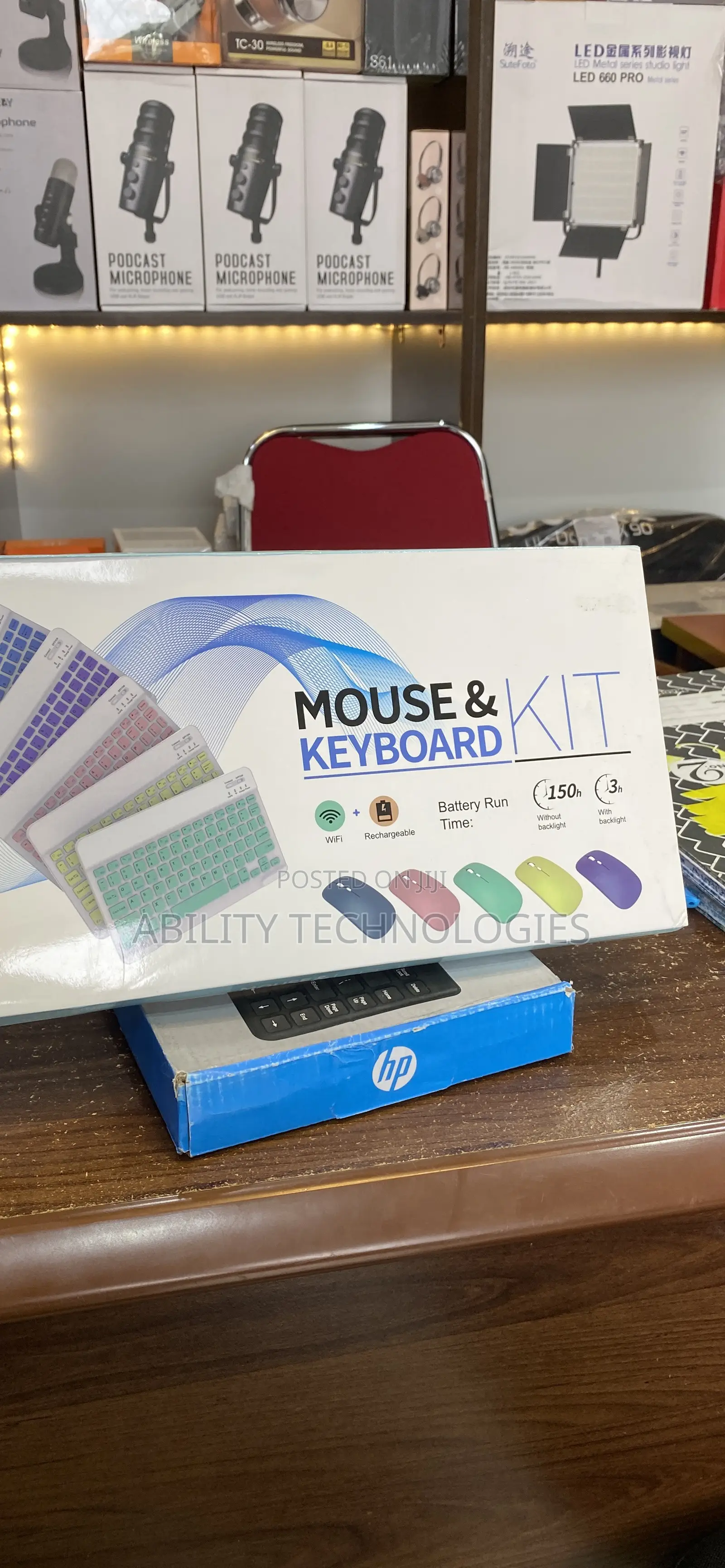 Wireless Mouse and Keyboard Kit