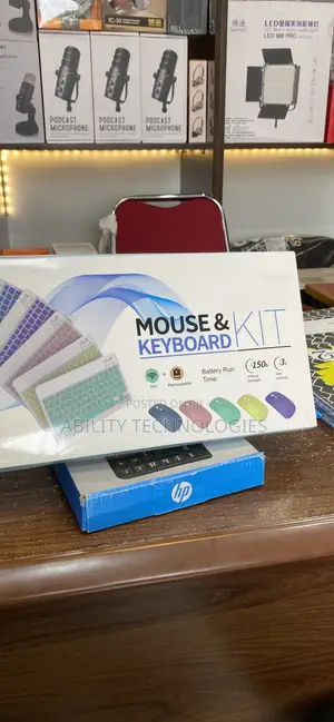 Wireless Mouse and Keyboard Kit