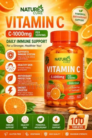 Natures Cure Vitamin C Tablets