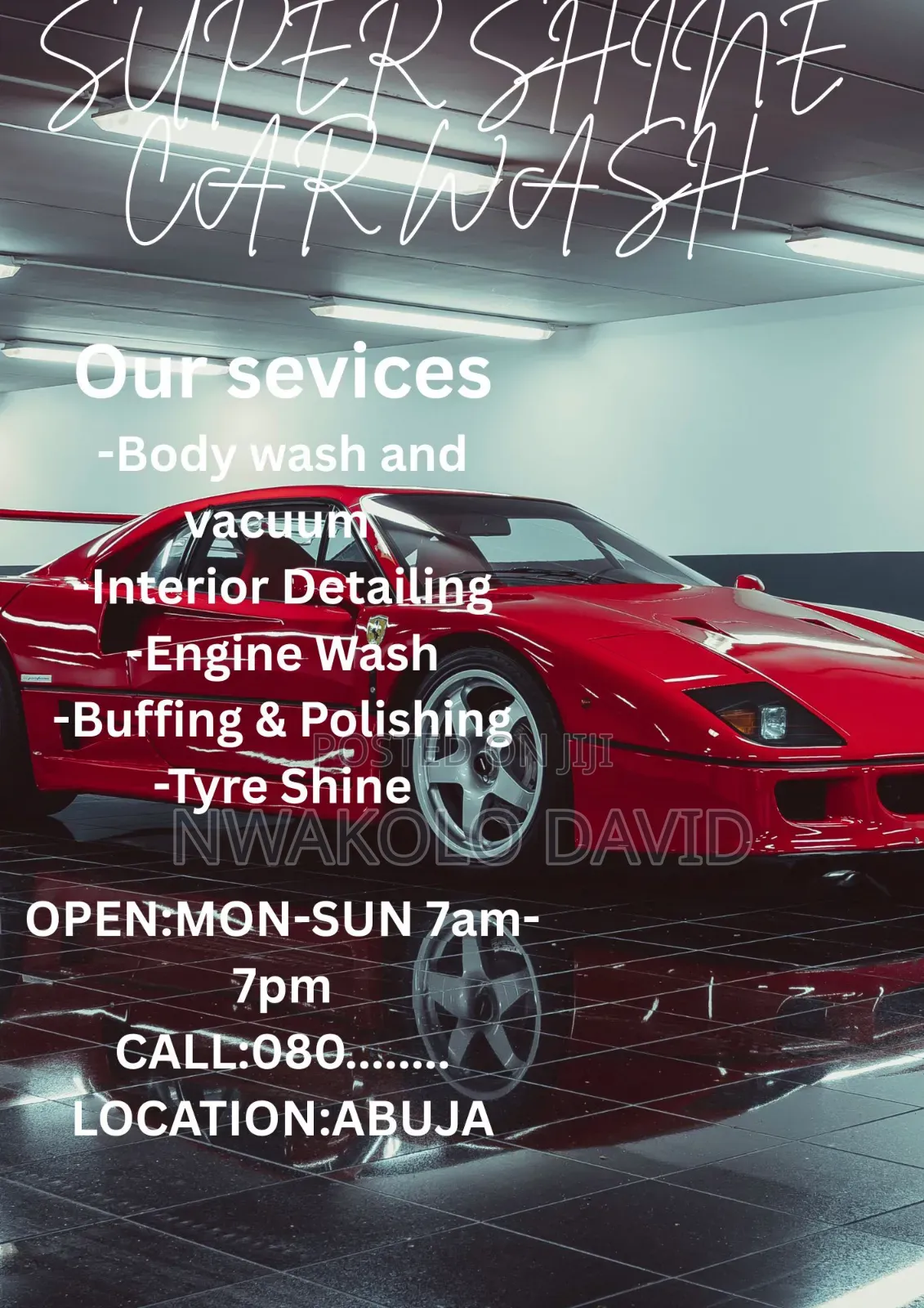 Car Wash Design
