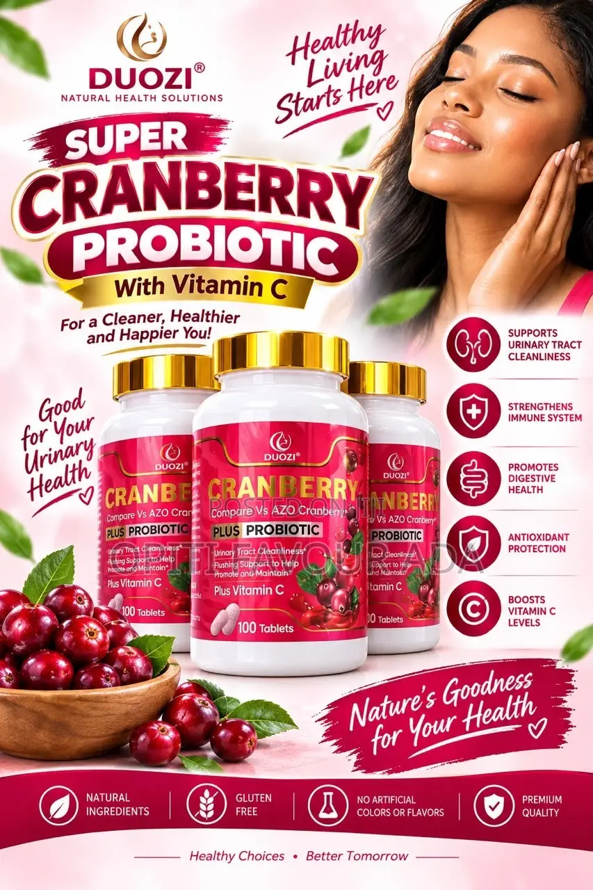 Douzi Cranberry Plus Probiotics Tablets