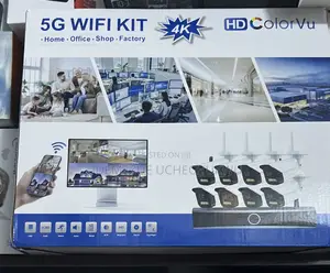 8 Channels Wireless WiFi CCTV Camera Kits