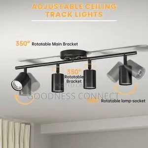4 Bulbs Track Light