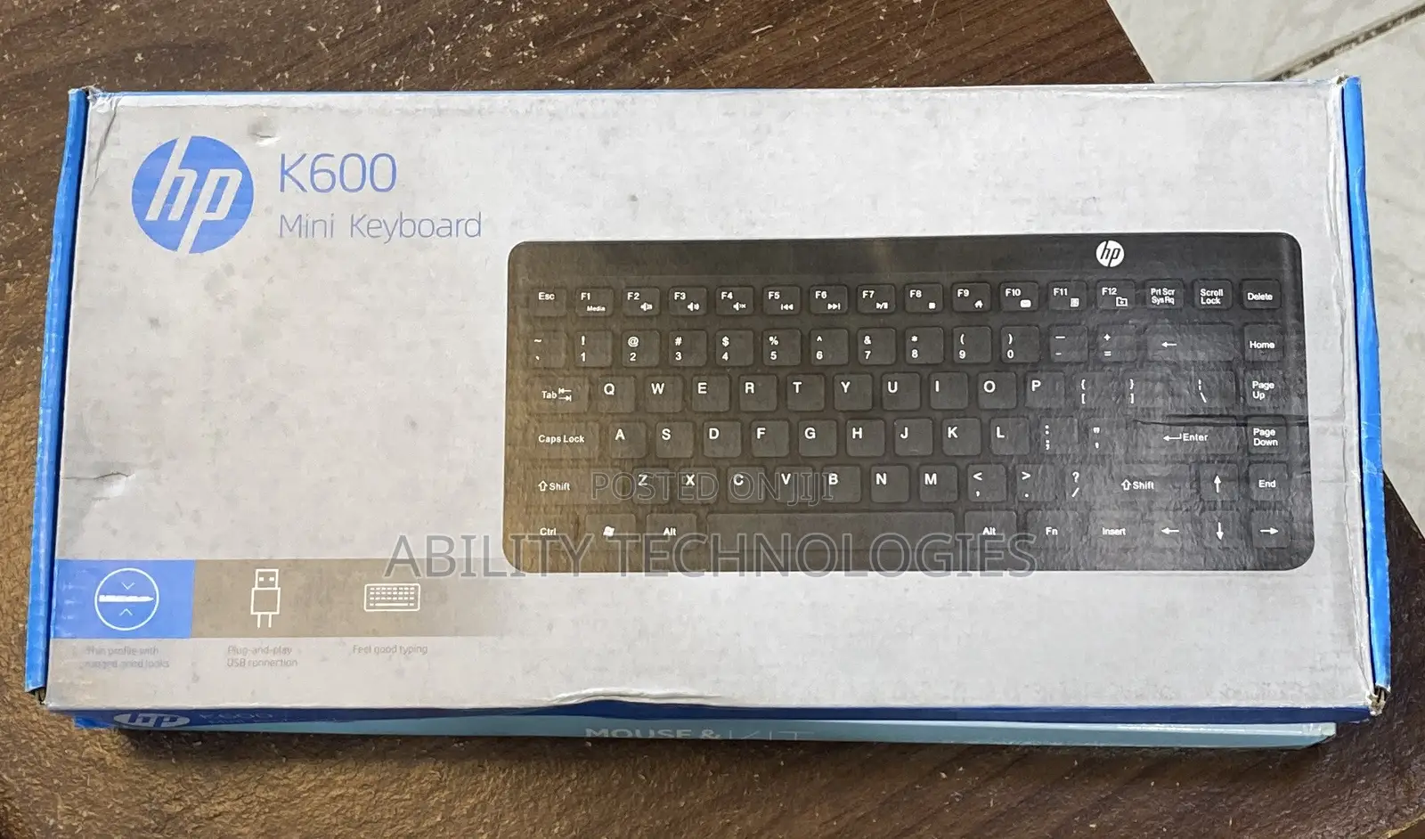 HP K600 Mini Wired Keyboard