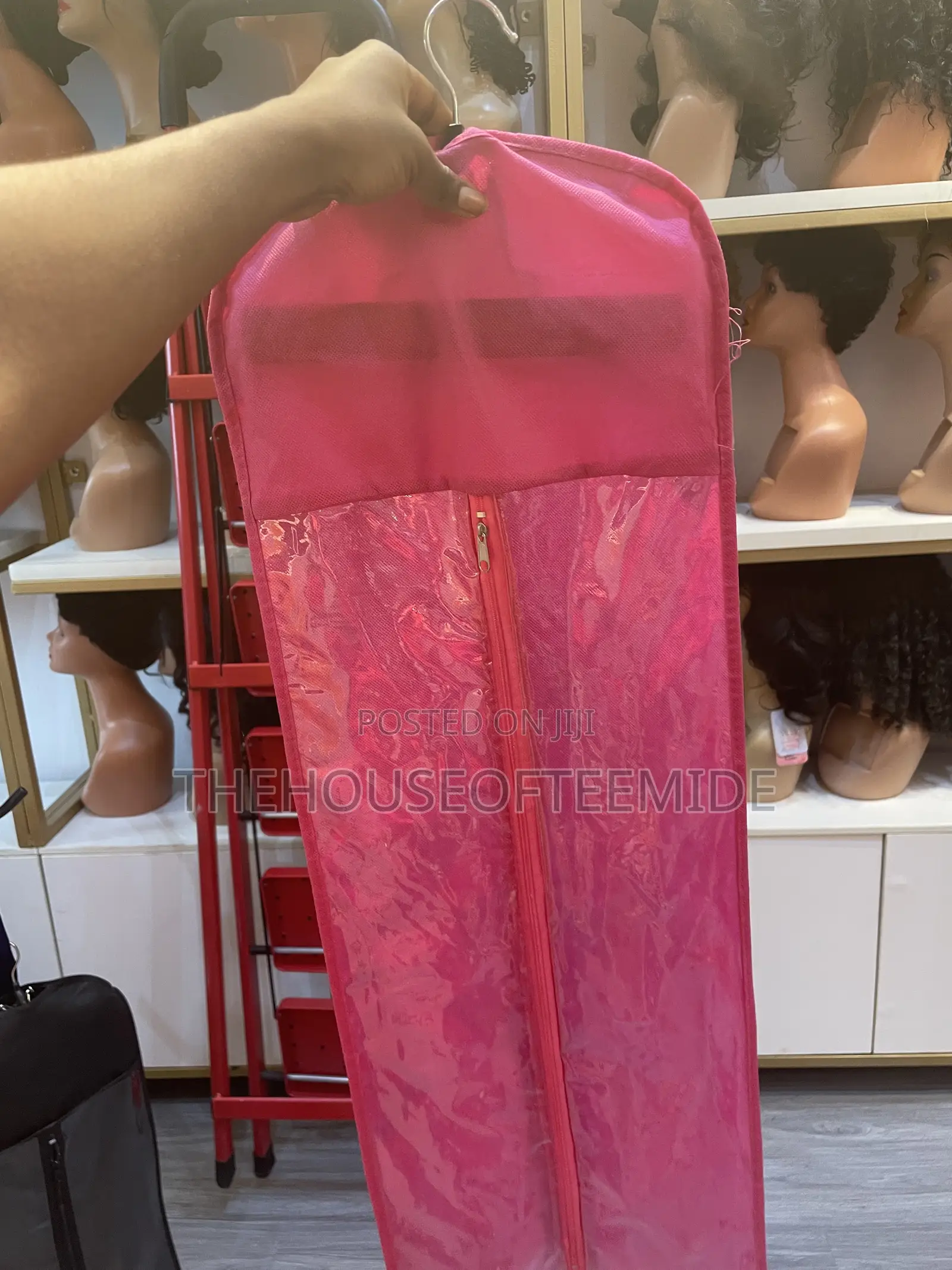 Wig/Outfit Bag With Hanger
