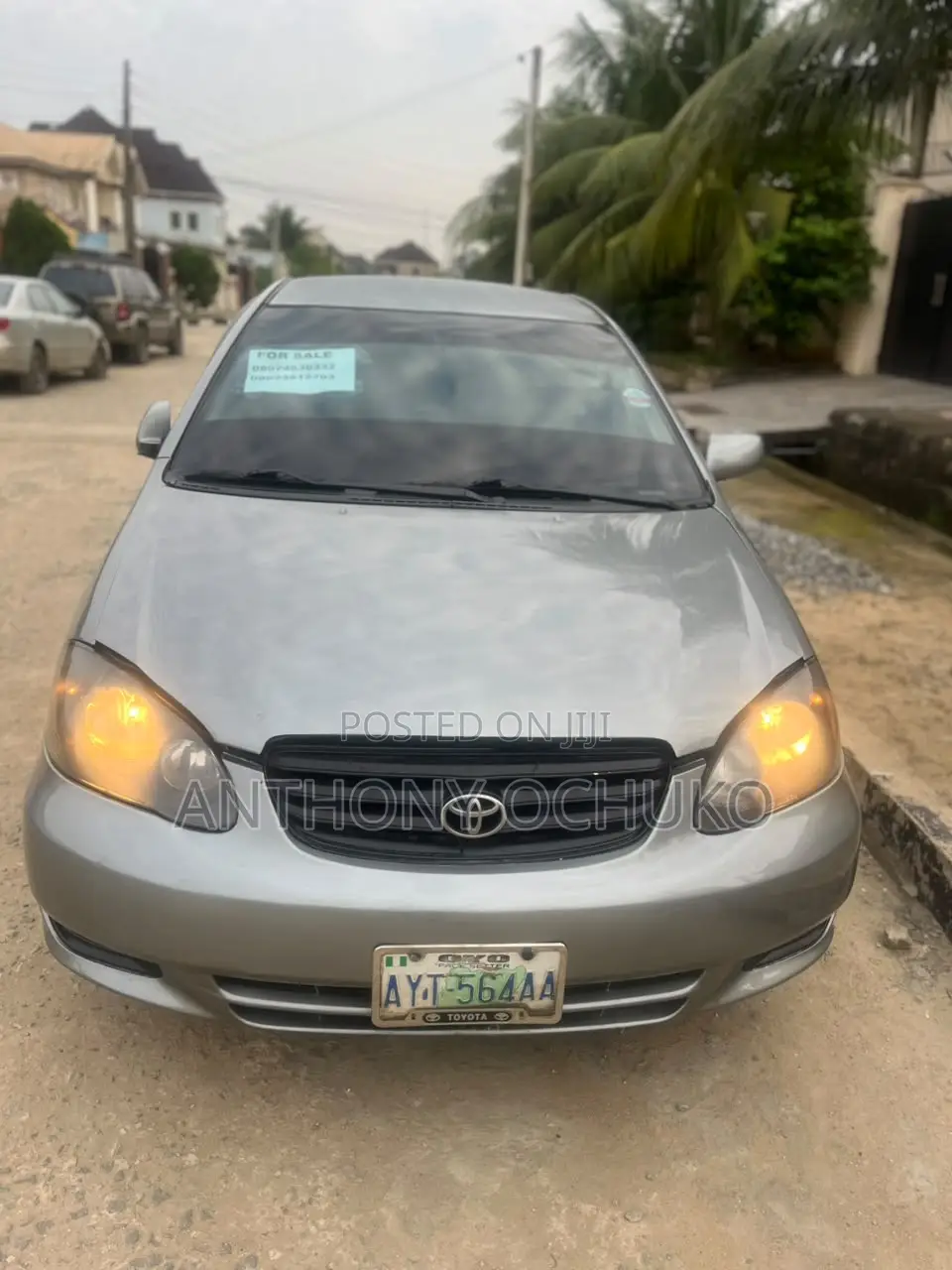 Toyota Corolla 2003 Gray