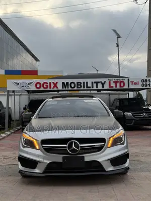 Mercedes-Benz CLA-Class AMG CLA 45 4MATIC Sedan 2016 Silver