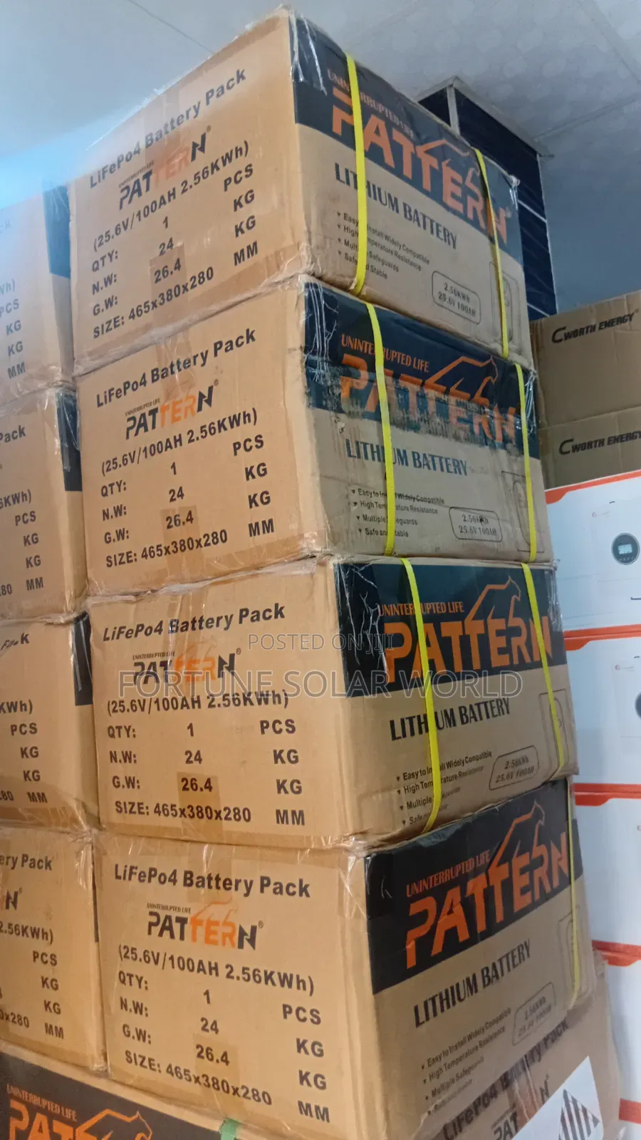 2.5kwh 24v Pattern Solar Lithium Ion Battery