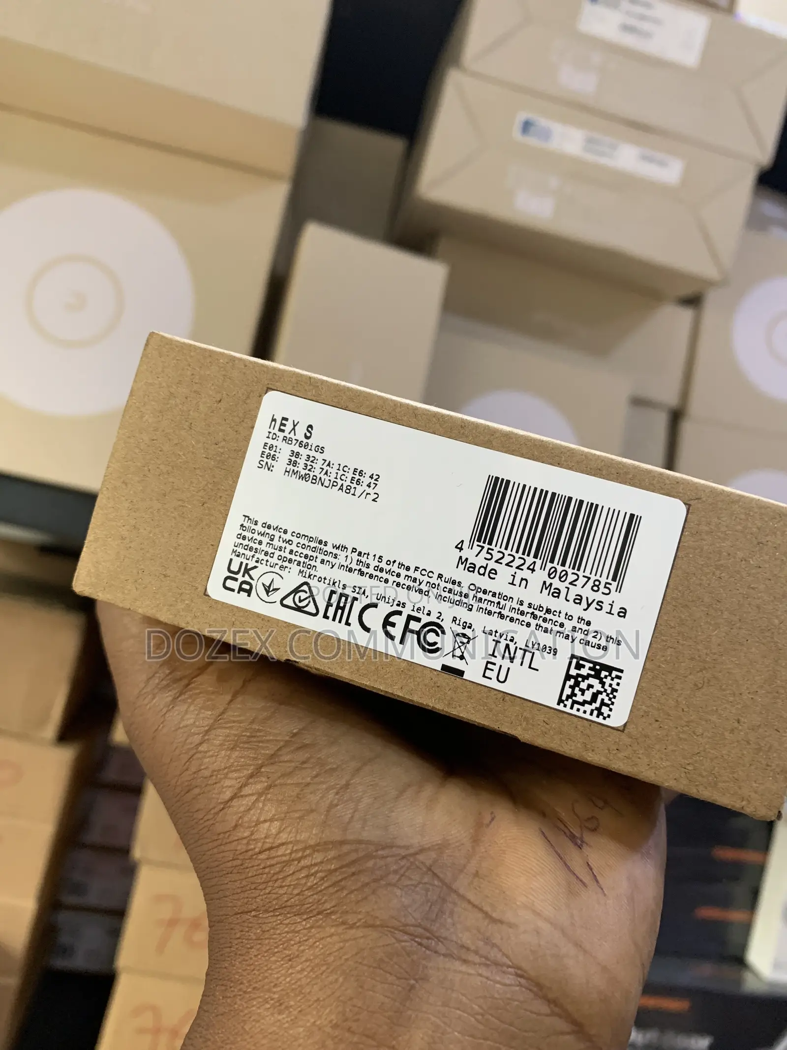 MIKROTIK hEX S RB760iGS