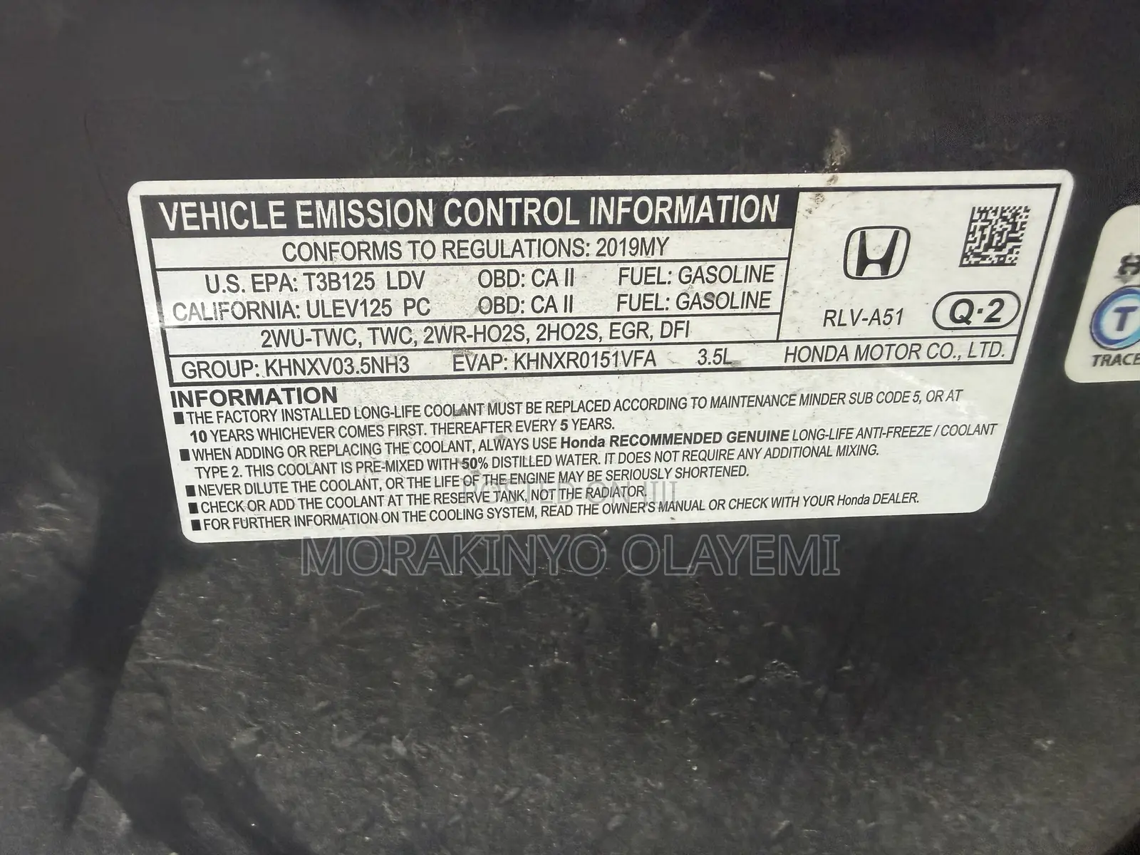 Honda Pilot Touring AWD 2019
