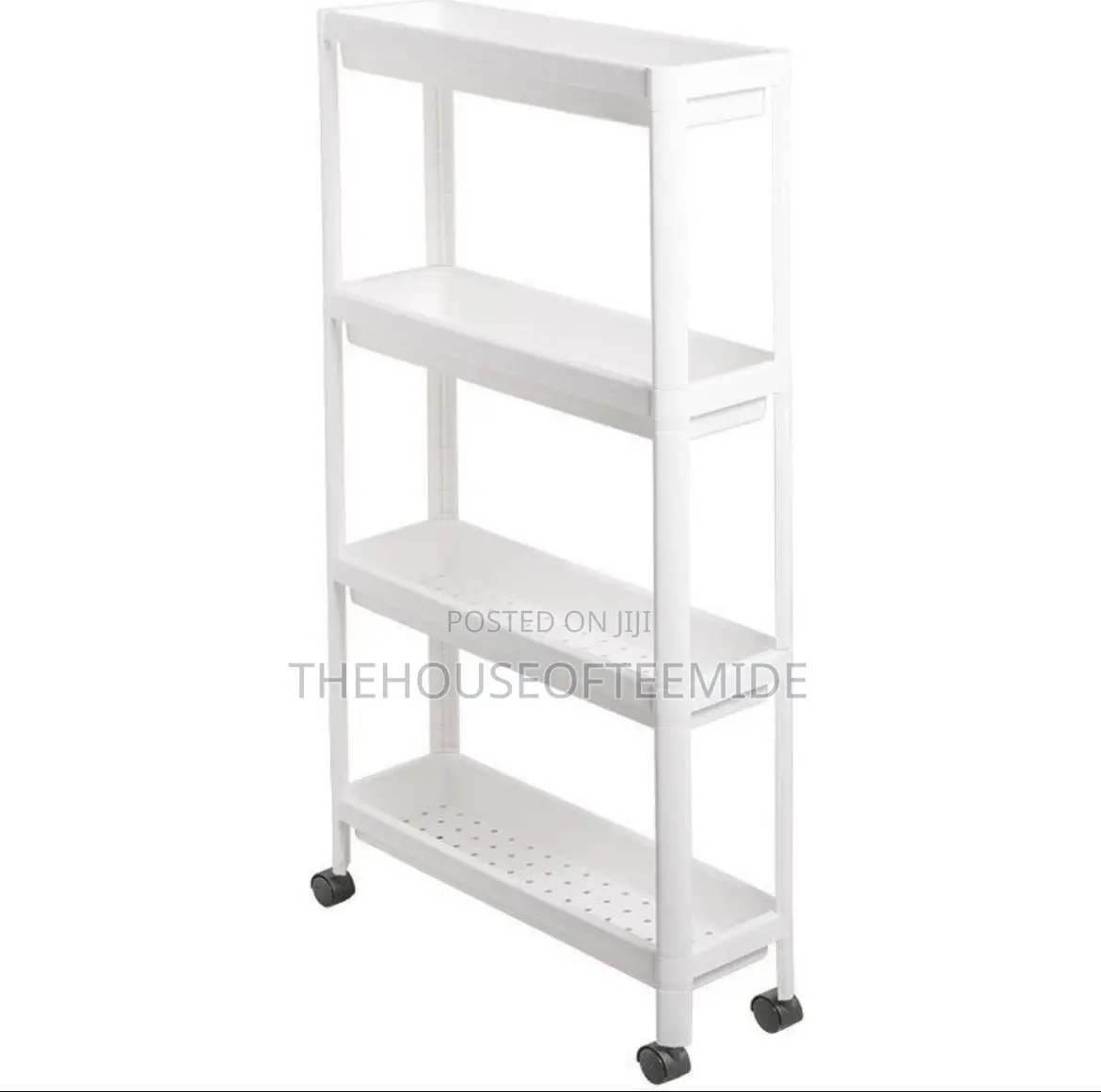 Four Tier Rolling Storage Cart