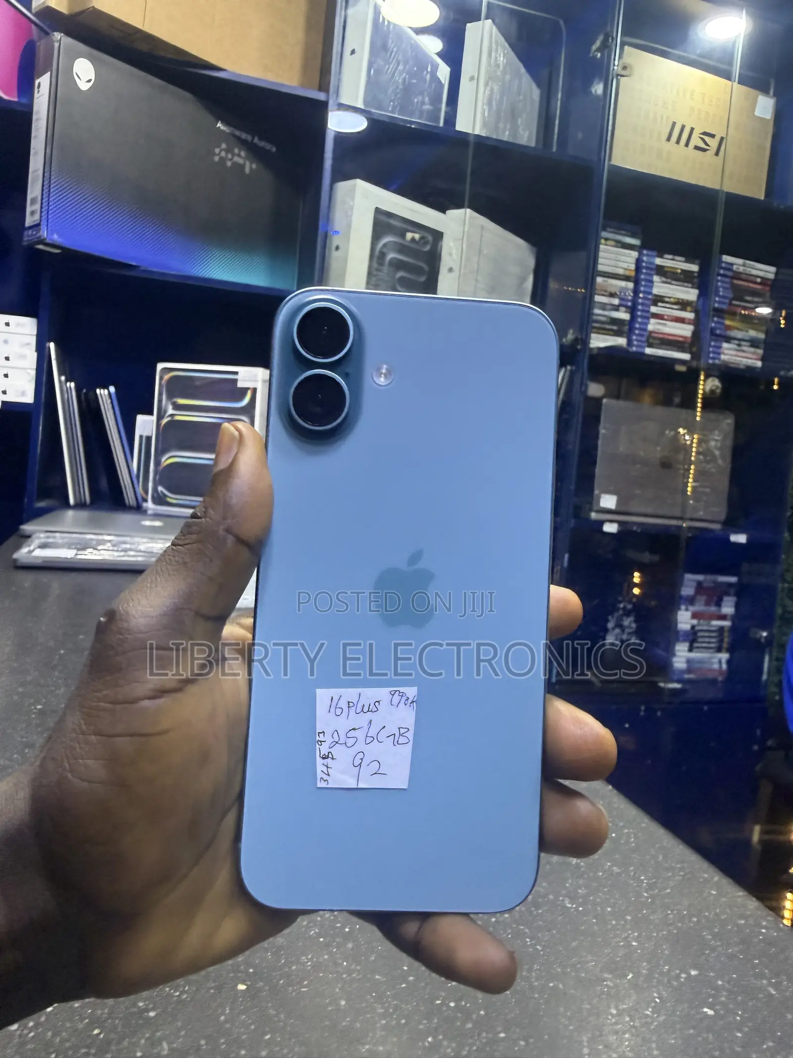 Apple iPhone 16 Plus 256 GB Blue