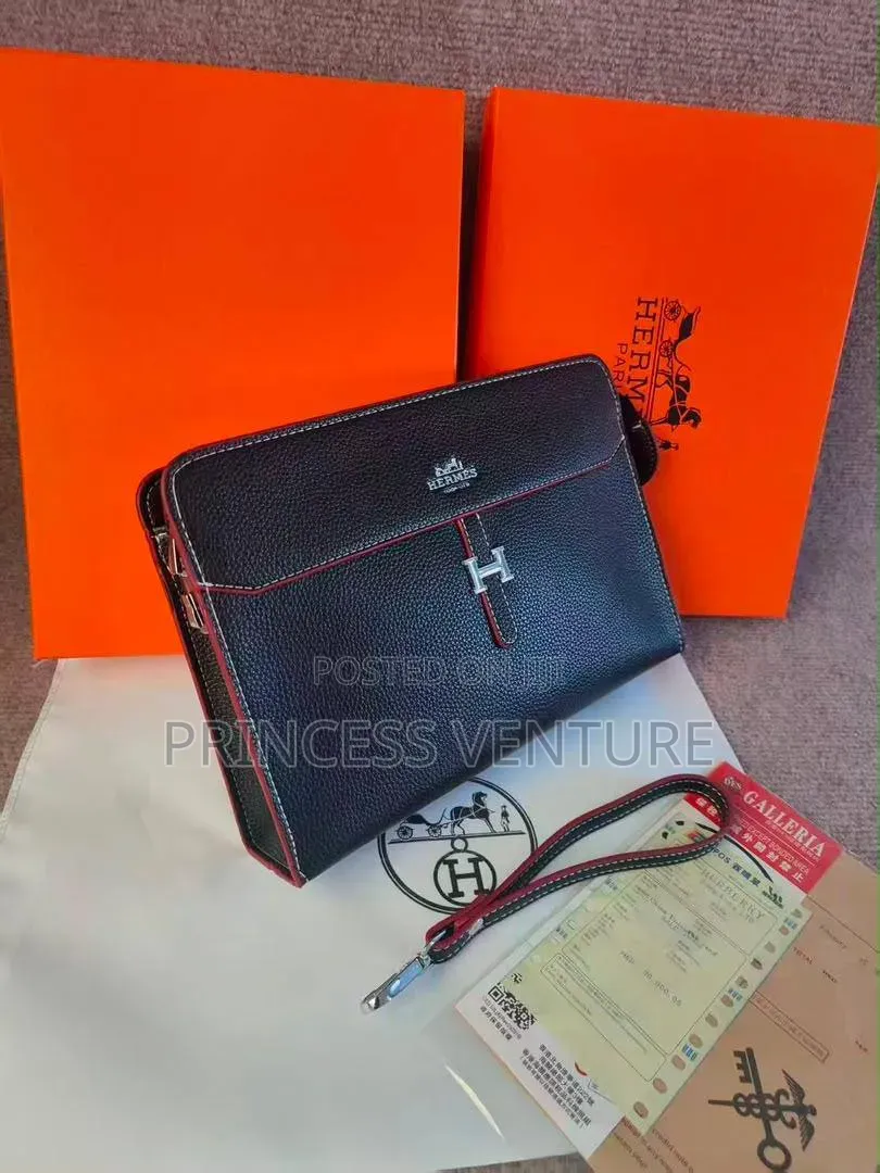 Top Quality Leather Hemers Bag for Men