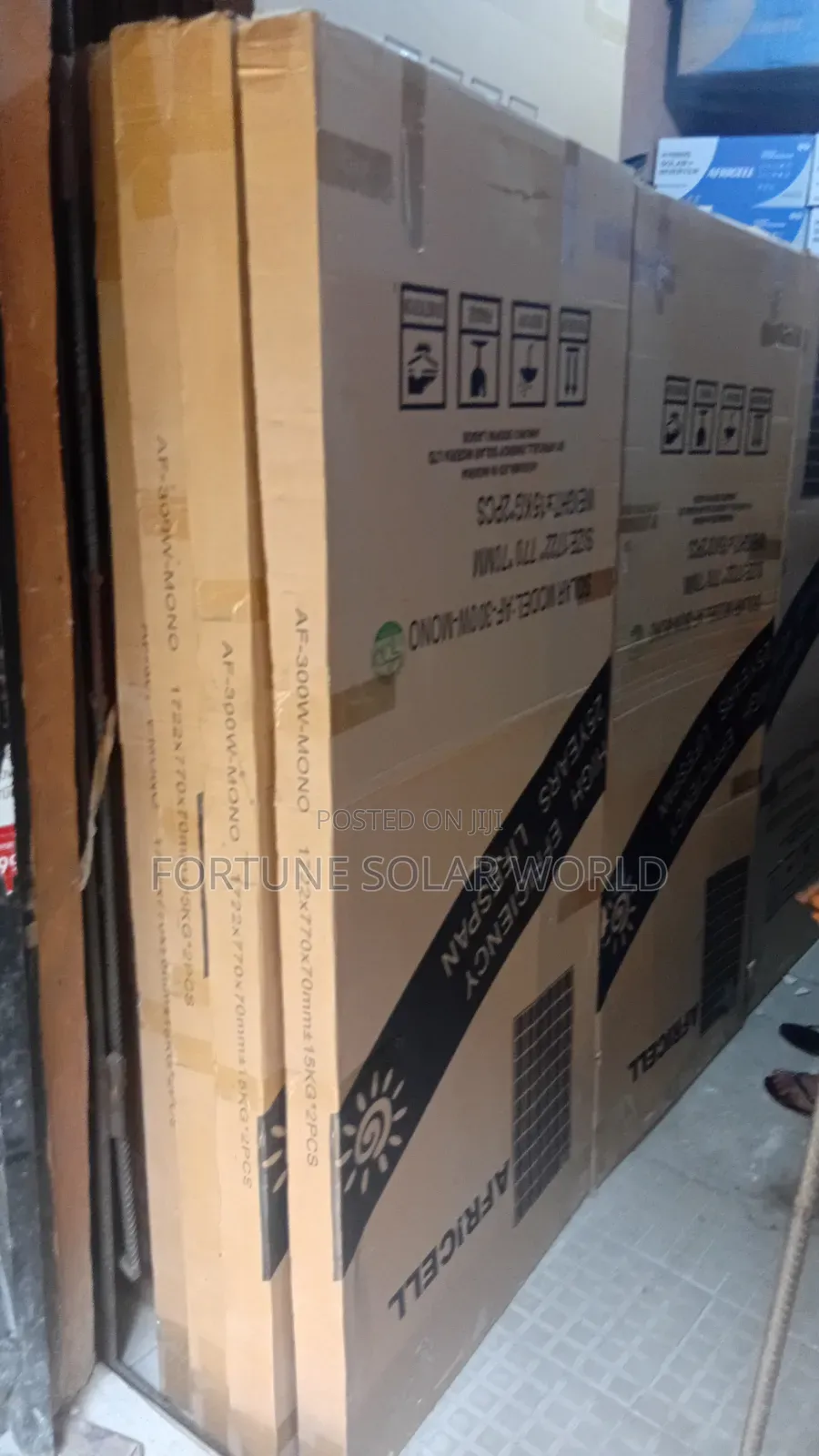 300watts Africell Solar Mono Panel